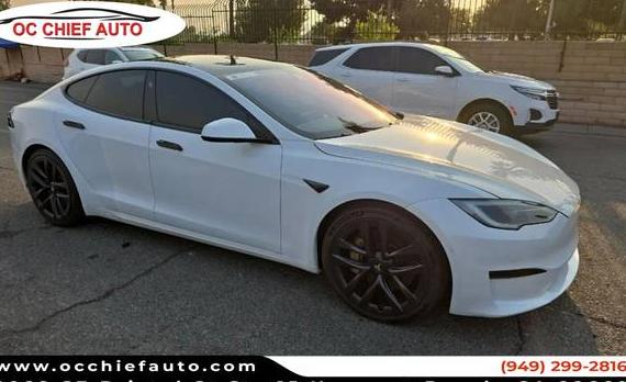 TESLA MODEL S 2022 5YJSA1E58NF483326 image